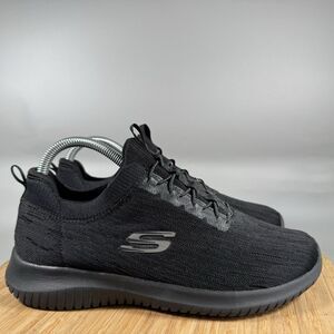 S Skechers Womens Ultra Flex Bright Horizon 12831 Black Running Shoes Sneakers 8